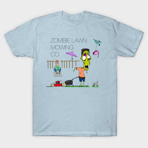 Zombie Lawn Mowing Co. T-Shirt by Atmospheric Comics Company
